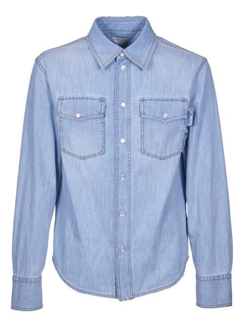 Camicia Western in denim BOTTEGA VENETA | 771885V3N604946